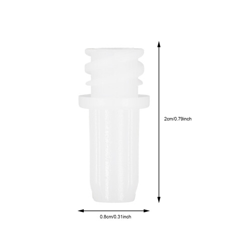 30Pcs Plastic Injector Tip Caps Sealing Covers Anti Leak 1