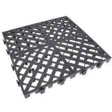 Heavy Duty Interlocking Car Wash Grid Mat Non Slip With Drainage