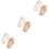 6 Pcs Exfoliating Scrubber Handheld Body Shower Cloth 7