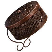3 Pcs Iron Art Aroma Stove Nordic Censer Burner With Lid