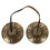 2 Pcs Handmade Copper Meditation Cymbal Bell Buddhist Gift 1