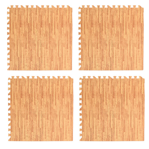 8Pcs 30Cm Square Eva Interlocking Yoga Mat For Floor Exercise