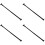 Telescopiche In Acciaio Per Doccia E Armadio 4 Pezzi 5