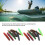 16pcs TPR Soft Lures with Hidden Hooks, Biting Resistant | 76g 3