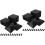 24 Pcs Plastic Fence Post Caps Cover Protector 6