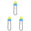 Flexible Double Ended Filter Pump Pipe Cleaning Brush 3 Pcs 2