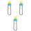 Flexible Double Ended Filter Pump Pipe Cleaning Brush 3 Pcs 3