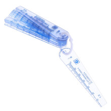 40 Pcs Transparent Feeler Gauge (0.05-2.0 Mm) For Gap Measurement