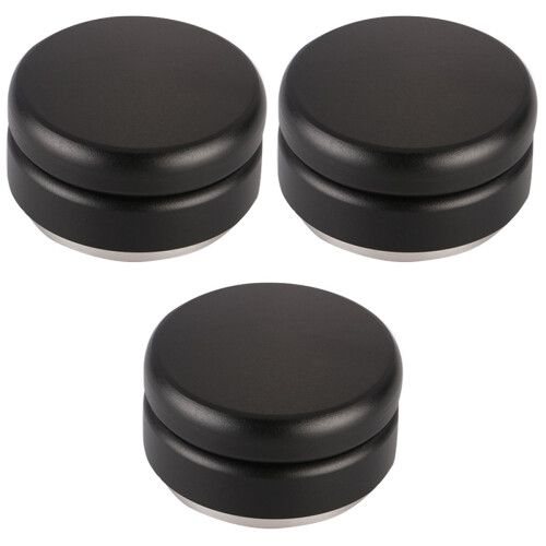 3Pcs 54Mm Adjustable Metal Coffee Tamper Macarons Shape Espresso Press 2