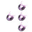 4Pcs Halloween Cat Collar Scarf: Adjustable Knitted Bib 14Cm 7