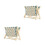 2 Pcs Patchwork Rope Weaving Storage Rack Floor Magazine Holder 8