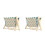 2 Pcs Patchwork Rope Weaving Storage Rack Floor Magazine Holder 6