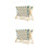 2 Pcs Patchwork Rope Weaving Storage Rack Floor Magazine Holder 9