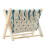 2 Pcs Patchwork Rope Weaving Storage Rack Floor Magazine Holder 3