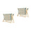 2 Pcs Patchwork Rope Weaving Storage Rack Floor Magazine Holder 5