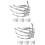 8 Pcs Halloween Ghost Palm Shaped Napkin Rings 9