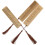 12 Pcs Electronic Organ Shape Bamboo Bookmarks With Tassel Design 3