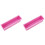 2Pcs Pink Rectangular Soap Mold Heat Resistant Silicone DIY Soap Tools 2