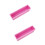 2Pcs Pink Rectangular Soap Mold Heat Resistant Silicone DIY Soap Tools 7