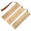 12 Pcs Electronic Organ Shape Bamboo Bookmarks With Tassel Design 2