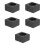 5Pièces Moules Lingots Graphite Pour Métallique 9
