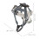 4Pcs Hard Hat Suspension Replacement Liner Safety System 11