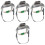 4Pcs Hard Hat Suspension Replacement Liner Safety System 5