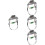 4Pcs Hard Hat Suspension Replacement Liner Safety System 8