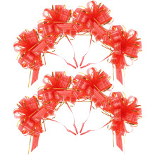 60 Pcs Stereo Pull Bows For Gift Wrapping Wedding Decoration