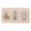 3 Pcs Silicone Mold Oval Cobblestone for Polymer Clay Soap Plaster 1
