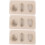 3 Pcs Silicone Mold Oval Cobblestone for Polymer Clay Soap Plaster 8
