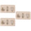 3 Pcs Silicone Mold Oval Cobblestone for Polymer Clay Soap Plaster 7