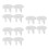 12 Pcs Baby Safety Outlet Covers Electrical Protector 10