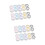 30 Pcs /Set Leak-Proof Lens Case Storage Double Box Lens Storage Box 7