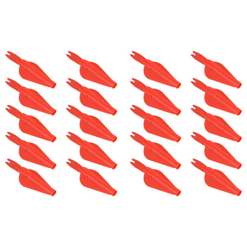 60 Pcs Integrated Plastic Arrow For Shooting Training