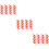60 Pcs Integrated Plastic Arrow For Shooting Training 9