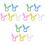 15 Pcs Easter Bunny Ear Napkin Rings For Spring Wedding Table 5