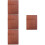 4Pcs Guitar Picks Case Storage Box Holder Accessory Wooden 9