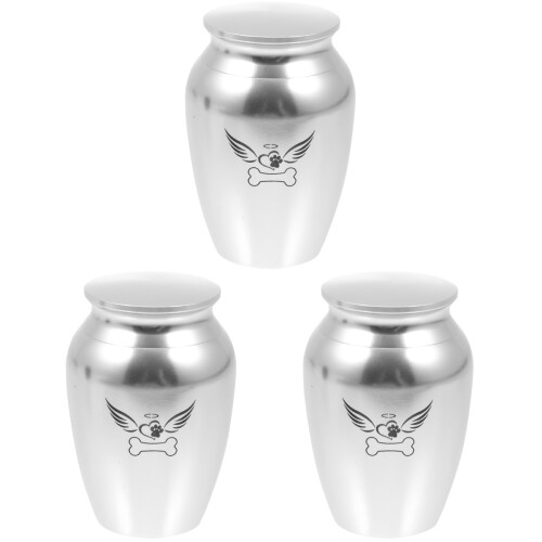 3 Pcs Durable Cremation Urn Tank For Animal Ash Storage 1