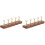 2 Sets False Nails Display Stand With Base For Nail Salon 4