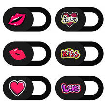 6Stk Schutzabdeckung ABS Privacy Slide Cover