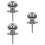 3Pcs Metal Cabinet Lock Password Security Coded Tool Box Lock 9