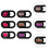 6Stk Schutzabdeckung ABS Privacy Slide Cover 3