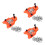 3Pcs Precision Tile Hole Locator Tool For Woodworking Ceramic Glass Marble 7