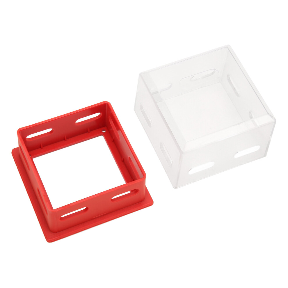 Waterproof Transparent Emergency Stop Button Switch Protector & Cover Guard Uk 8731351959106