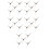 25 Sets Diy Wooden Clock Hands For Wall Clock Repair Replacement 5