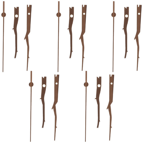 25 Sets Diy Wooden Clock Hands For Wall Clock Repair Replacement 2