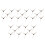 25 Sets Diy Wooden Clock Hands For Wall Clock Repair Replacement 9