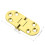 2Pcs Solid Brass Hinges With Screws For Folding Table Cabinet Door 1