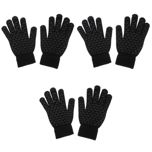 3Paires Ski Cyclisme Hiver Antidérapants Écran Tactile 2